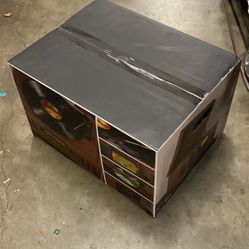 Crosley CR704B-WA Musician 3-Speed Turntable with Radio, CD/Cassette Player, Aux-in and Bluetooth, Walnut