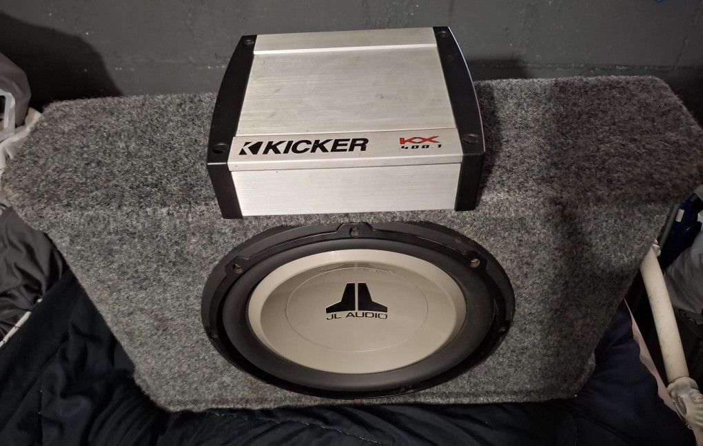 Jl Audio And Kicker Amp