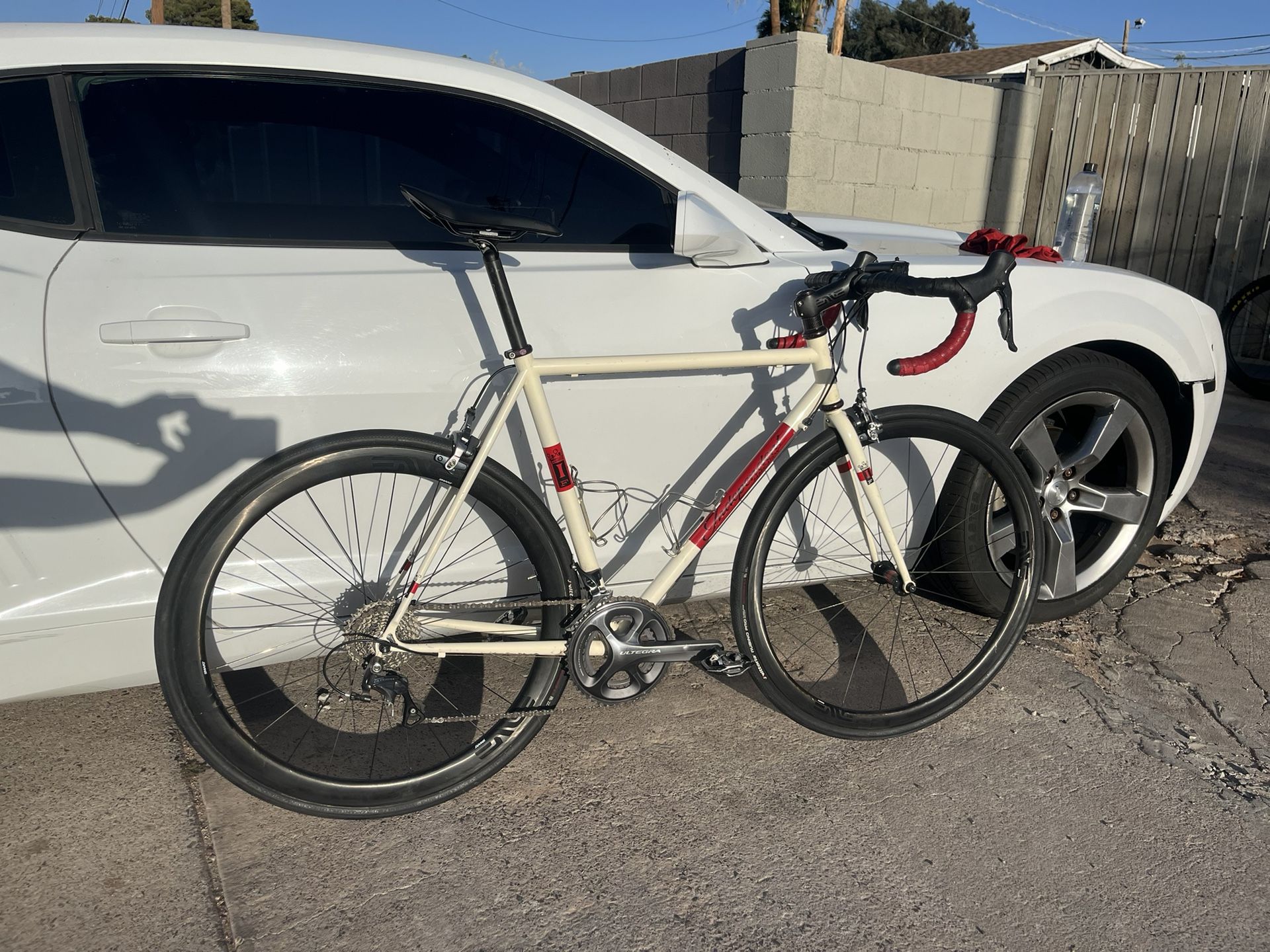 Indy Fab Crown Jewel steel frame road bike size 56cm