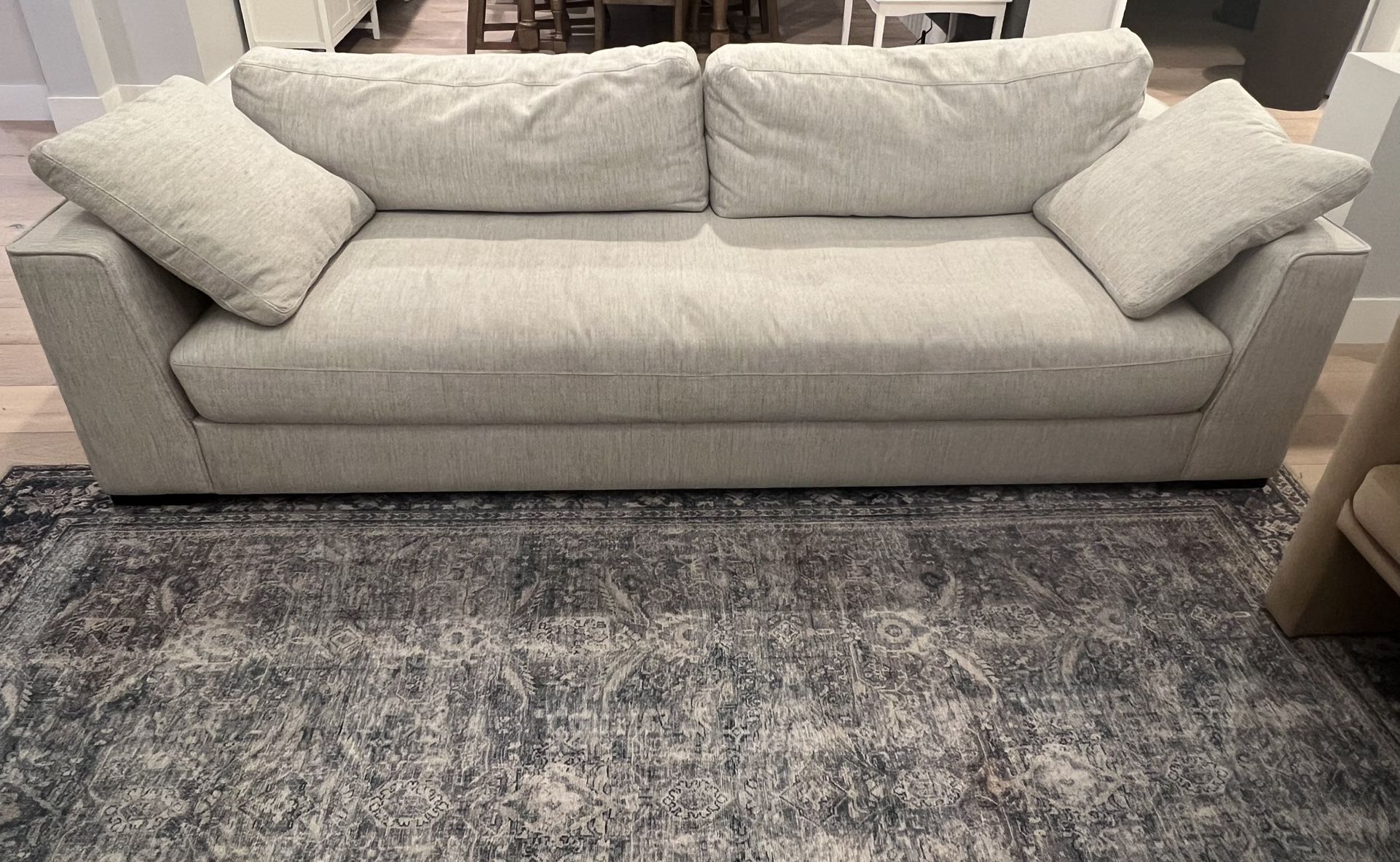 Polly And Bark Capri Sofa With Bench Style Seating