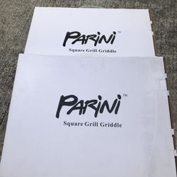 Paring square grill griddle
