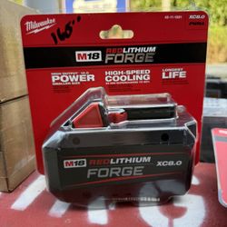 Milwaukee Forge M18 Batteries 8.0 Brand New Battery In Stock Now  