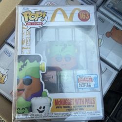 Funko Pop Ad Icons McNugget with Pails #163 2023 Fall Convention Exclusive New