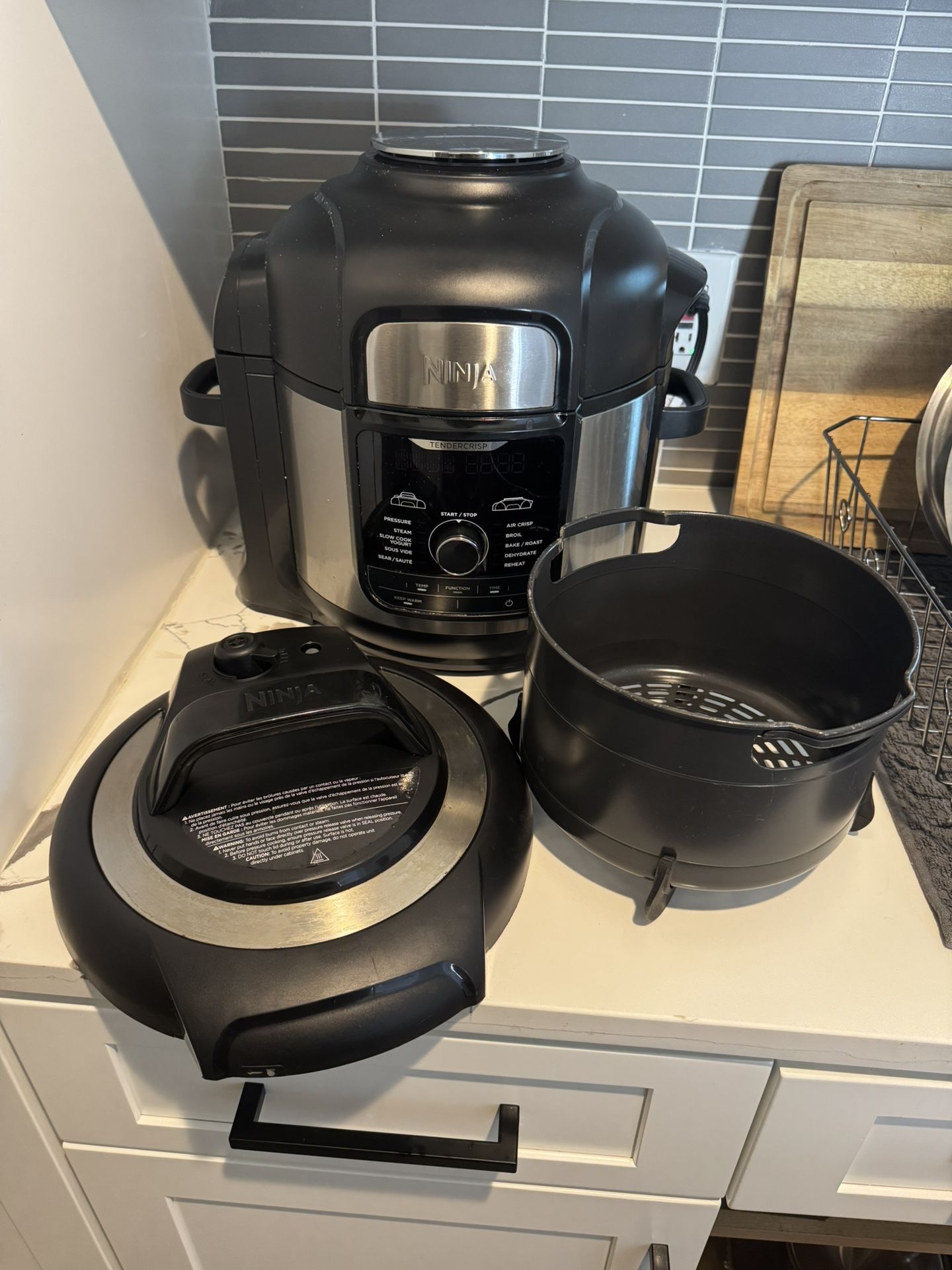 Quart Ninja Foodi In Ninja Foodi In Deluxe XL Pressure Cooker Air