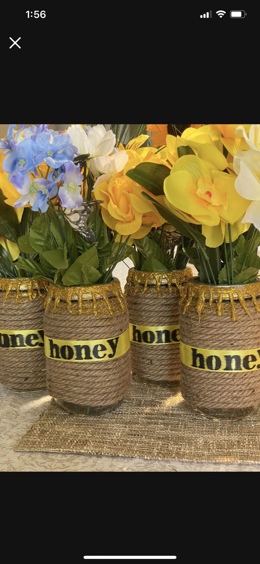 Honey Jars Decoration