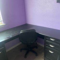 Large Corner Desk $100