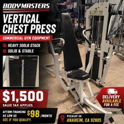 Bodymasters Vertical Chest Press – Commercial Gym Equipment