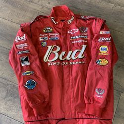 Vintage Bud Racing Jacket - Size XL