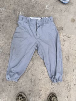 Grey Baseball Short Pants