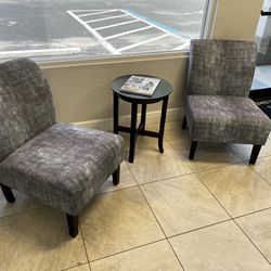 Accent Chairs, Entry Table, Side Table