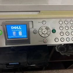 Dell 966 All-In-One Inkjet Printer.    Comes with power cord.   Needs new ink