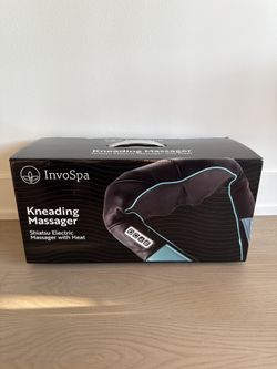 InvoSpa Kneading Massager With Heat- NEW In Box