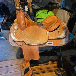 15 Inch Semi Quarter Horse Bars  Crates Ladies All Around.