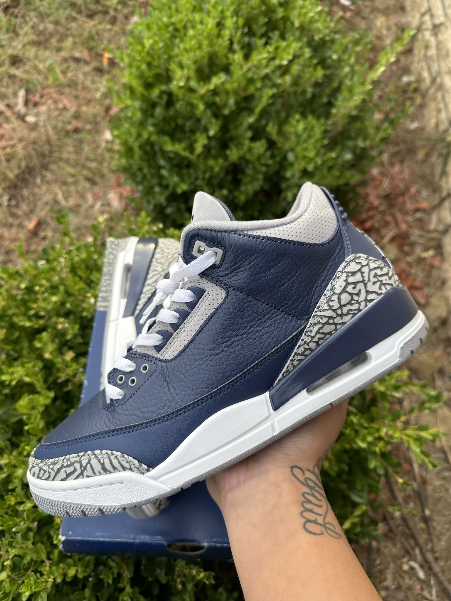  Air Jordan 3 Retro 'Georgetown' (2021) 