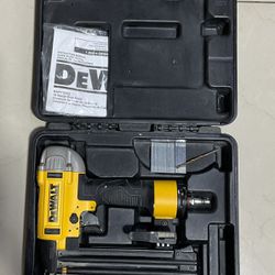 DeWALT WDFP12233 18 Gauge Precision Pneumatic Brad Nailer With Case 