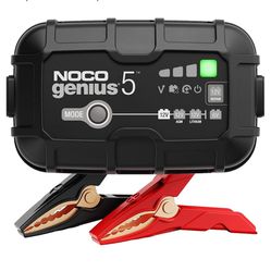 NOCO genius® 5™, cargador inteligente totalmente automático de 5 amperios
