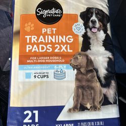 2 X-Large Training Pads 