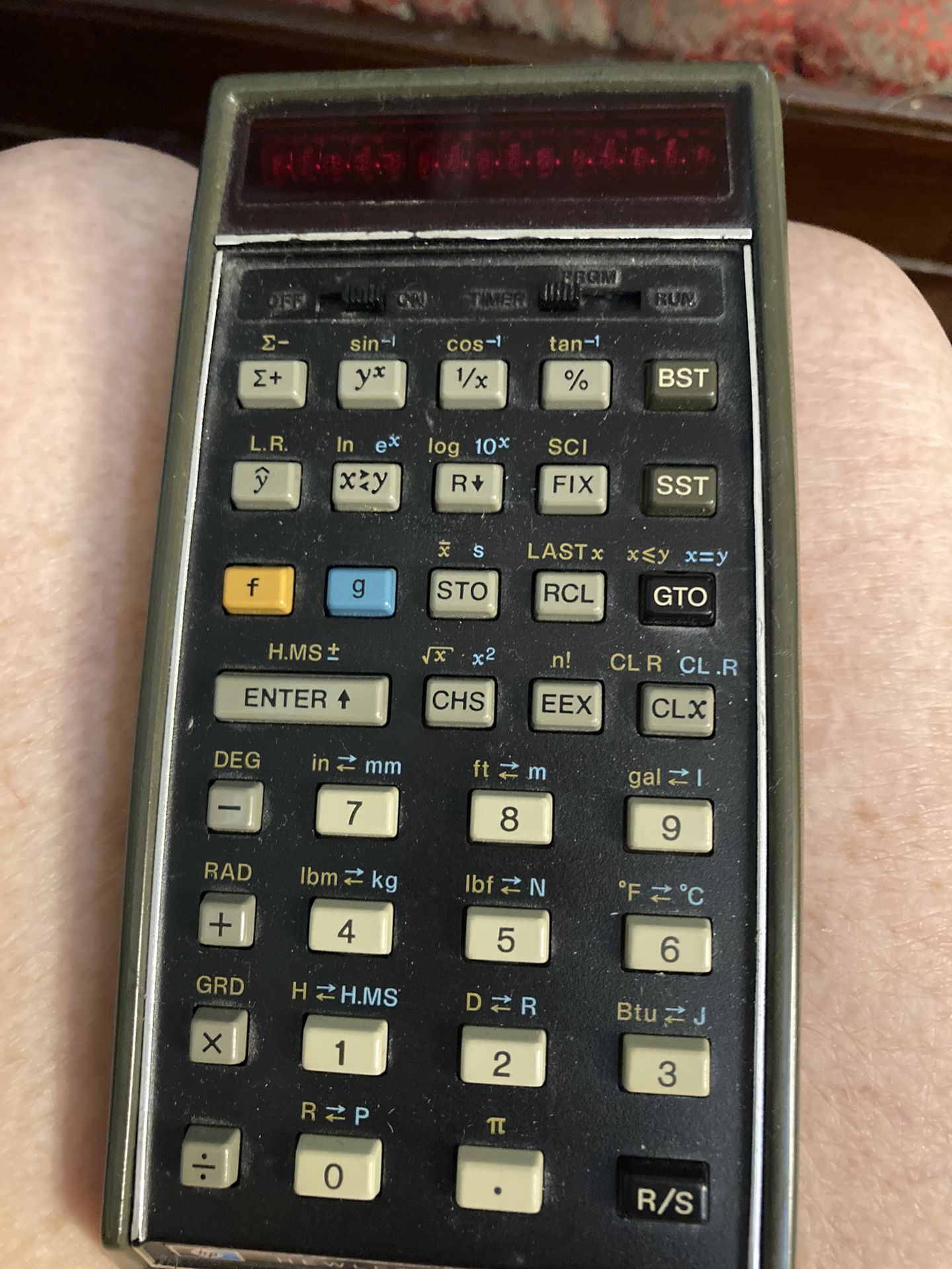 Vintage HP-55 Programmable Handheld Calculator
