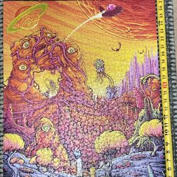Rick And Morty Puzzle Art Put Together With Elmer’s Puzzle Glue