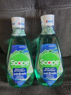 CREST SCOPE OUTLAST MOUTHWASH 