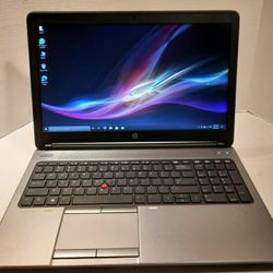 HP 15.6" Laptop Quad-core ProBook 655 G1 with AMD Radeon HD for Work or School