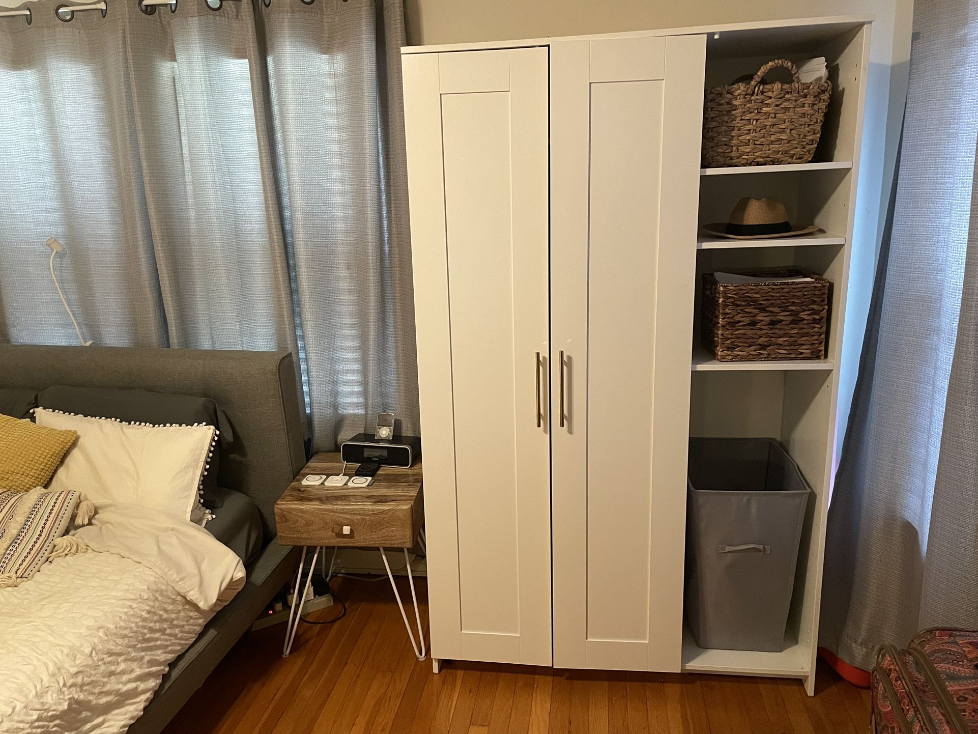IKEA BRIMNES White Wardrobe