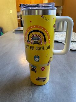 Best Bus Driver Ever Insulated Tumbler with Handle