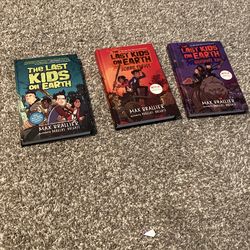 The Last Kids On Earth Books 1,2,3