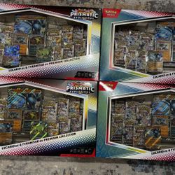 Prismatic Evolutions Lucario ex & Tyranitar ex Premium Collection