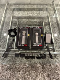 BaBylissPRO SilverFX Clipper, Trimmer & Foil Shaver Set – Ferrari