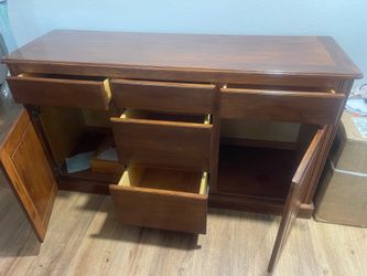 Oak buffet