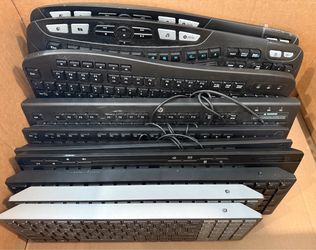 Variety of keyboards - wireless and wired
