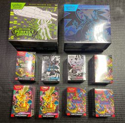 TCG Pokemon Buster and ETB!! Brand new!!! Factory sealed!!! Send me your Offer!!