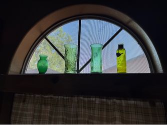 Decorative glass vases