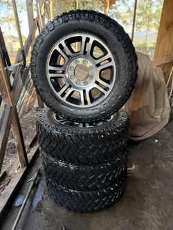 8x170 F250 F350 Wheels And Tires Platinum