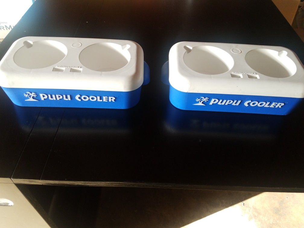 Pupu Cooler (blue/white) 2 pcs