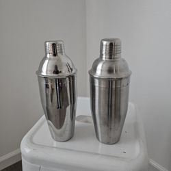 Stainless Steel Bartender Mixers (2x)