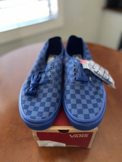 Vans checkerboard Blue on Blue