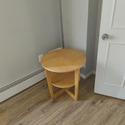 Natural Color Wood Coffee Table