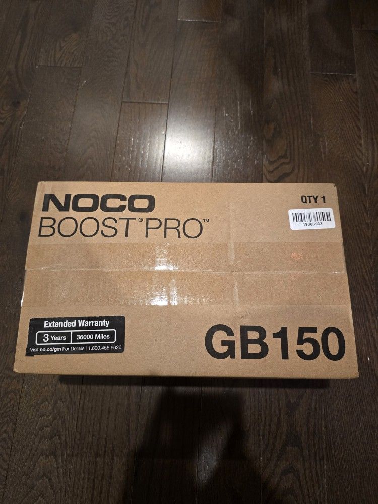NOCO Boost GB150 3000A UltraSafe Jump Starter – 12V Lithium Battery Booster Pack