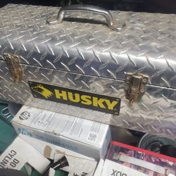 Husky Diamond Plate  Toolbox Heavy Duty 