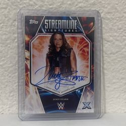 Zoey Stark ON CARD AUTO!!! TOPPS EXALTED