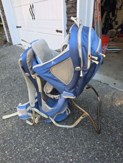 KELTY Back Country Baby Backpack Self Standing Child Carrier Hiking Backpack