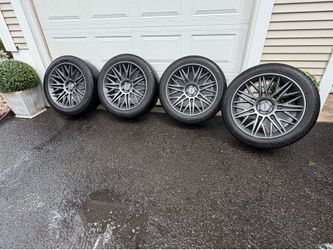 22” ROTIFORM RIMS & TIRE PKG SET OF 4 🛞 WHEELS RIMS SET OF 4 EXCELLENT CONDITION BMW TELSA MERCEDES LAND ROVER