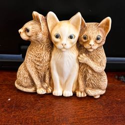 Vintage Cat Trio Please in by Harmony Kingdom