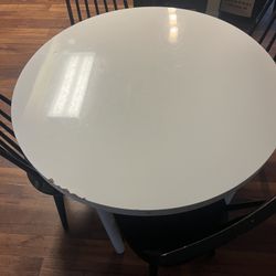 White Table