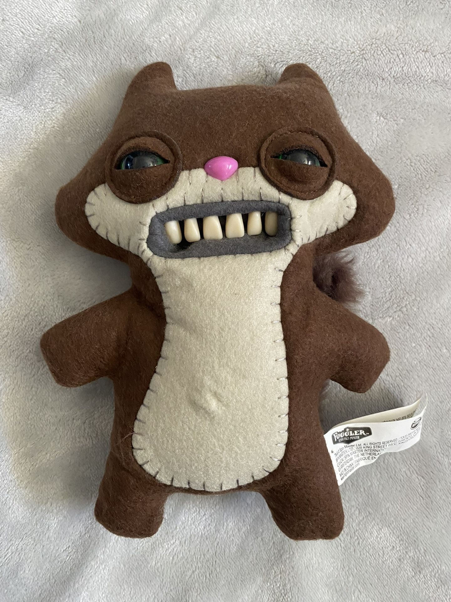 Spin Master Fuggler 9” Brown Sketchy Squirrel