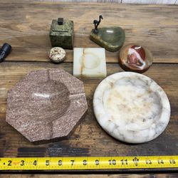 Natural Stone Ashtray Different Color 