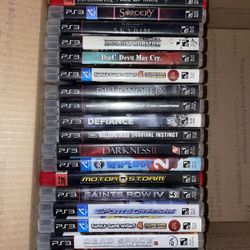  Vintage PS3 Games