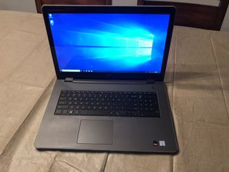 Dell Inspiron 5759 Gaming Laptop, Intel Core I7, 16 gigs ram, 250